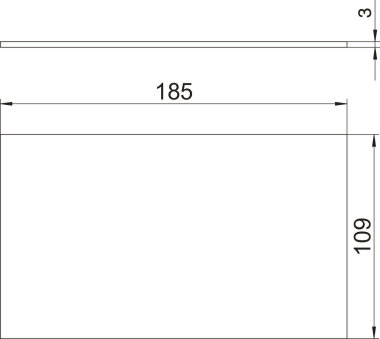 OBO DUG B 2 Blinddeckel f.GES2 in 