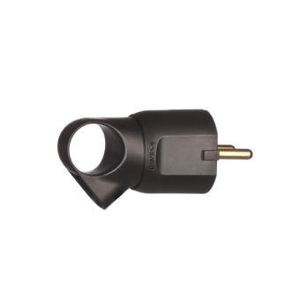 Legrand 050328 Stecker m.Abzug schwarz 