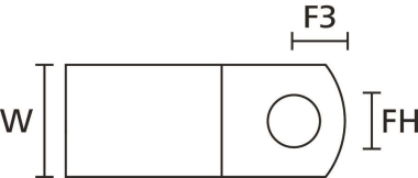 Hellermann ALU4-AL-NA(100) Befestigungs 