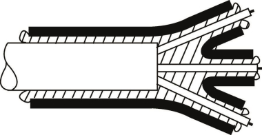Hellermann HMT200A-EVA-CL(10) 1Rolle=10m 