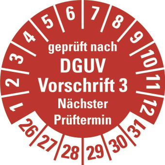 HEIN 185646 Prüfpl.DGUV3 