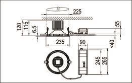 RIDI EDLR 235/3000-830 W-DALI    0331330 