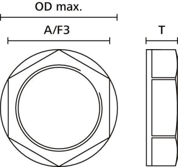 Hellermann ALPA-M25-PA66GF30-BK 