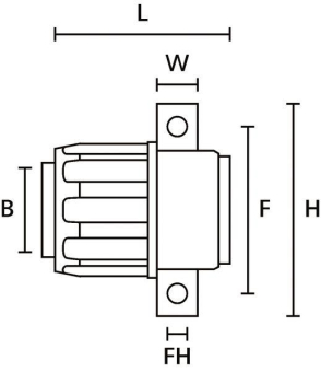 Hellermann FG21-UH-PP-GY Universal 