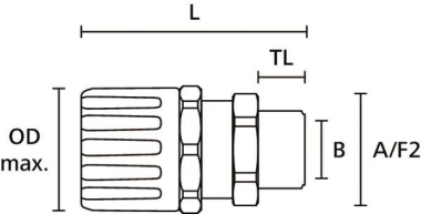 Hellermann HGL16-SM-M20-PA66/NPB/TPE-BK 