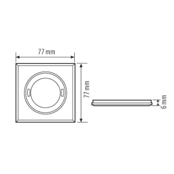 Esylux Cover FLAT series      EP00007248 