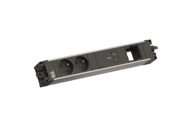 Bachmann STEP ALU 2xUTE 1xUSB  BM0023837 
