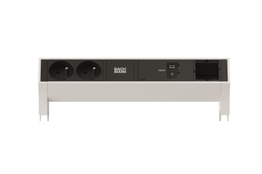 Bachmann DESK2 2xUTE 1xUSB C/C BM0023741 