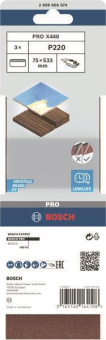 Bosch Schleifband-Set X440    2608606074 