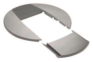 Hager Rosette f.Deckenanschl.- DAC807035 