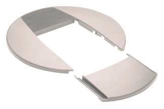 Hager Rosette f.Deckenanschl.- DAC809016 