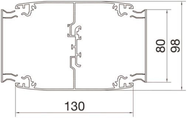 Hager Deckenanschlusssäule DAK2802800ELN 