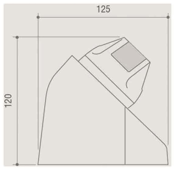 Rutec Bewegungsmelder Funksender   89509 