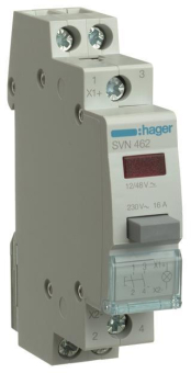 Hager Taster 16A 2Schließer       SVN462 