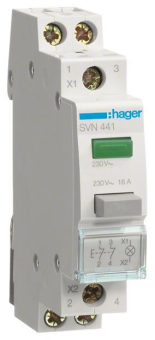 Hager Taster 16A 2Öffner          SVN441 