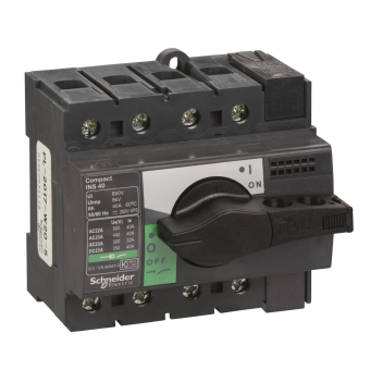 GS Lasttrennschalter, 40A, 4p      28901 