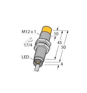 Turck Induktiver Sensor     NI4-M12-AD6X 