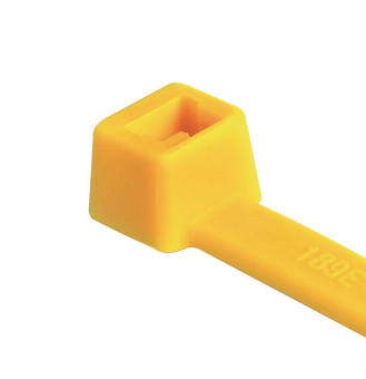 Hellermann T80L-PA66-YE(100) Kabelbinder 