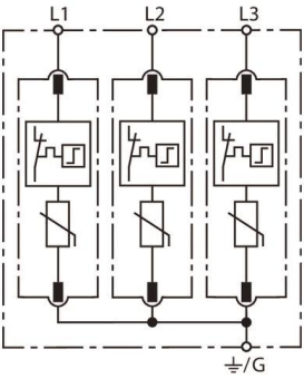 Dehn 908314 DG MU 3PY DG MU 3PY 480 3W+G 