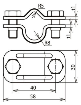 DEHN Trennklemme Niro             459019 