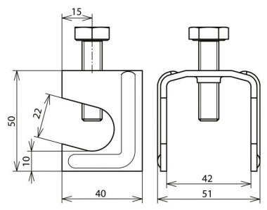 DEHN Verbindungsklemme            308030 