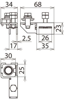 Dehn  SPK 27.89 BRS AK1X10 2X6.8 GSG V2A 