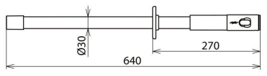 DEHN Isolierstange für    IS M12 STK 640 
