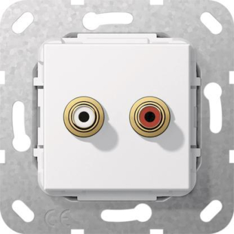 GIRA 563103 Cinch-Audio Kupplung Einsatz 