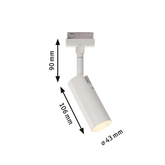 Paulmann URail Spot Tubo 3Step 5W  95591 