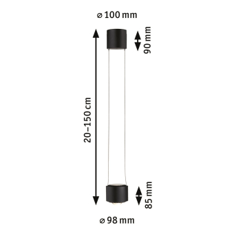 Paulmann URail Pendel Aldan 13W    96813 