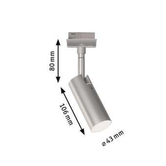 Paulmann URail Spot Tubo 1x5W      96800 