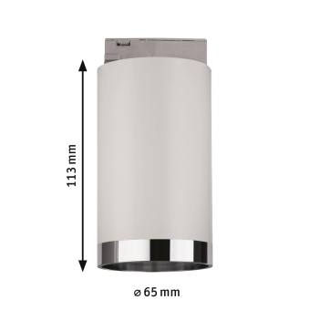 Paulmann URail Spot Tube max1x10W  96963 