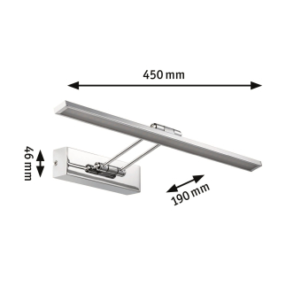 Paulmann Galeria LED Bilderleuchte 99889 