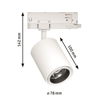 Paulmann ProRail3 Spot Kratos 20W  96547 