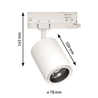 Paulmann ProRail3 Spot Kratos 20W  96553 