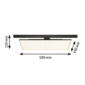 Paulmann ProRail3 Panel Deck 40W   96582 
