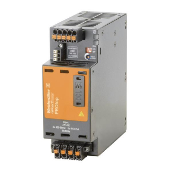 Weidmüller PRO TOP3 240W 24V 10A 