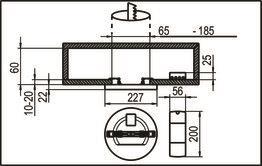RIDI Downlight SARA230      0322094//377 