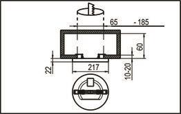 RIDI Sanierungsdownlight SARA220 0322094 