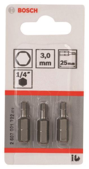 Bosch 3Schrauberbit           2607001722 