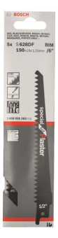 Bosch 5Säbelsägeblatt S 628   2608656263 