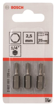Bosch 3Schrauberbit           2607001720 
