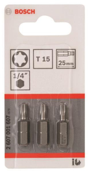 Bosch Schrauberbit Extra-Hart T15 