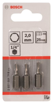 Bosch 3Schrauberbit           2607001718 
