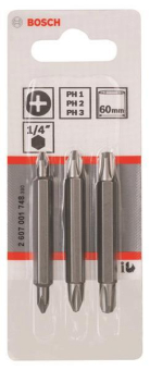 Bosch Doppelklingenbit-Set    2607001748 