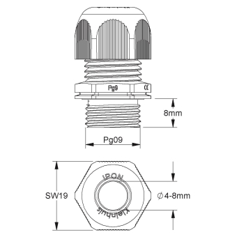 Kleinhuis IPON-Kabel-          1234P0901 