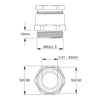 Kleinhuis Verschraubung MS      530M6348 