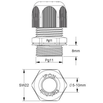 Kleinhuis IPON-Kabel-          1234P1101 