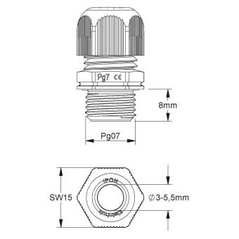 Kleinhuis IPON-Kabel-          1234P0701 