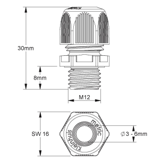 HKL Verschraubung M12                350 